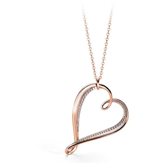 Collar Brosway Mujer Ribbon in Bronce Zirconia BBN04 - BBN04